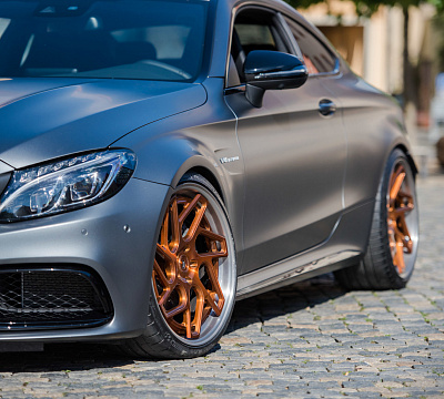 Фото дисков Vossen CG-209T (3-Piece) на Mercedes-Benz C-Class (W205)
