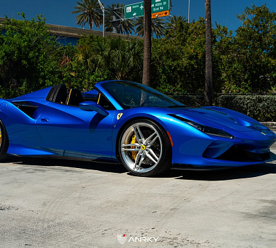 Фото дисков Anrky AN17 на Ferrari F8
