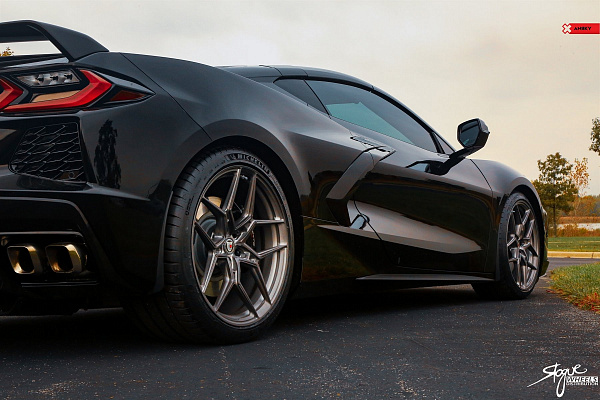 Фото дисков Anrky S1-X4 Глянцевый тонированный лак на Chevrolet Corvette C8