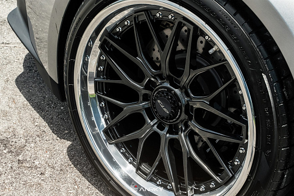 Фото дисков Anrky RS1 Глянцевый графит на Porsche 911 VIII