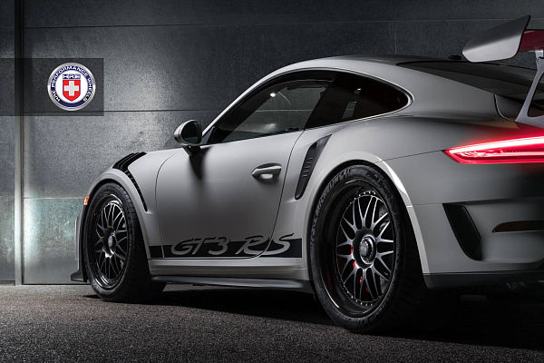 Фото дисков HRE 540C Черный сатин на Porsche 911 VII