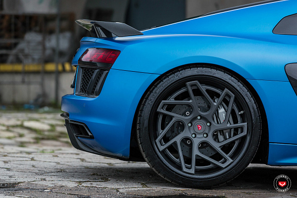 Фото дисков Vossen CG-209T (3-Piece) Сатиновый графит на Audi R8 (4S)