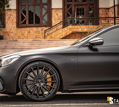 Фото дисков Vossen VFS-2 на Mercedes-Benz C-Class (W205)