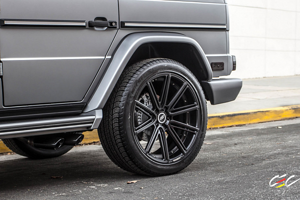 Фото дисков CEC C25 Черный сатин на Mercedes-Benz G-Class II