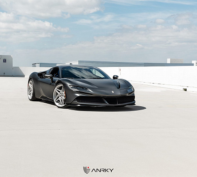 Фото дисков Anrky S1-X3 на Ferrari SF90