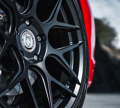 Фото дисков HRE FF01 на Porsche 911 VII