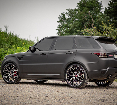 Фото дисков Vossen HF-2 на Land Rover Range Rover Sport II