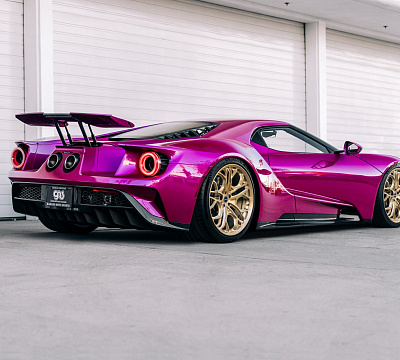 Фото дисков Brixton Forged PF14 R / RS на Ford GT II