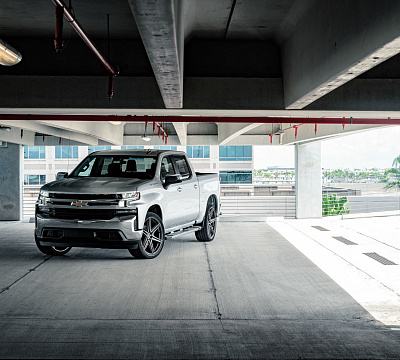 Фото дисков Vossen HF6-2 на Chevrolet Silverado IV