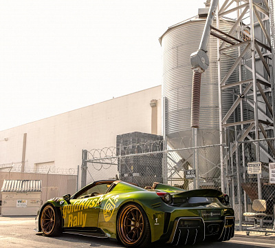 Фото дисков Brixton Forged R11-RS на Ferrari 458