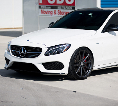 Фото дисков Vossen VFS-10 на Mercedes-Benz C-Class (W205)