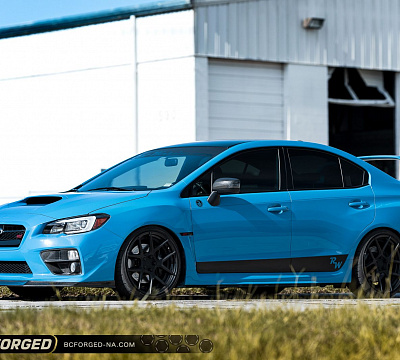 Фото дисков BC Forged HCS02 на Subaru WRX VA