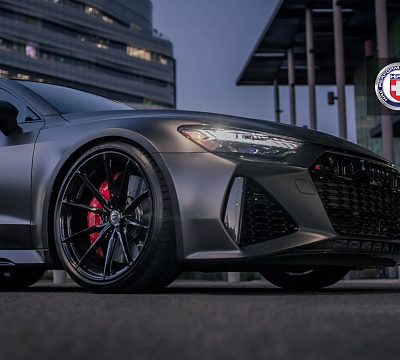 Фото дисков HRE P104SC на Audi A/RS 7 (4K)