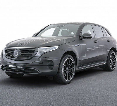 Фото дисков BRABUS Monoblock Z (Platinum Edition) на Mercedes-Benz EQC