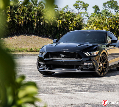Фото дисков Vossen VFS-10 на Ford Mustang VI