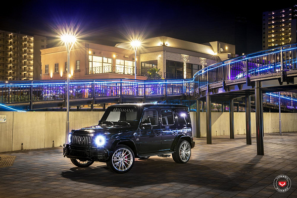 Фото дисков Vossen M-X4T Глянцевый тонированный лак на Mercedes-Benz G-Class III
