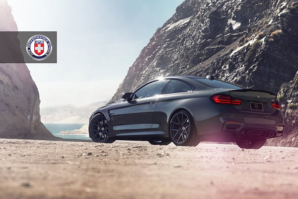 Фото дисков HRE P101 Черный сатин на BMW 4/M4 (F32/F82)