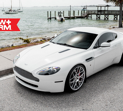 Фото дисков HRE FF01 на Aston Martin Vantage 3