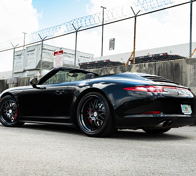 Фото дисков HRE 540C на Porsche 911 VII