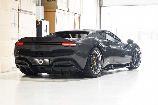 Фото дисков HRE 521 Сатиновый тонированный лак на Ferrari 296