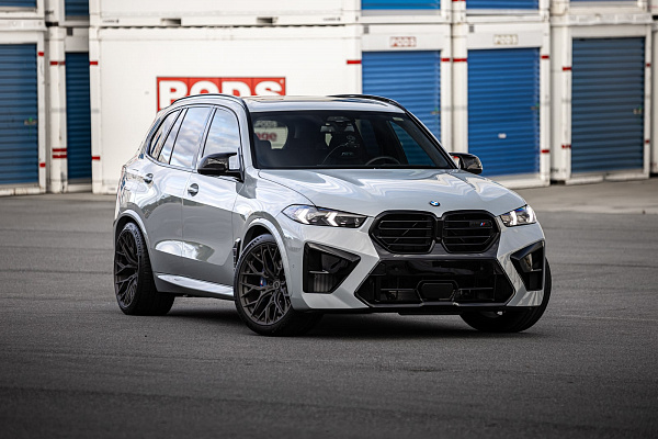 Фото дисков Brixton Forged PF13 R / RS Сатиновый темный лак на BMW X5/X5 M (G05/G18/F95)