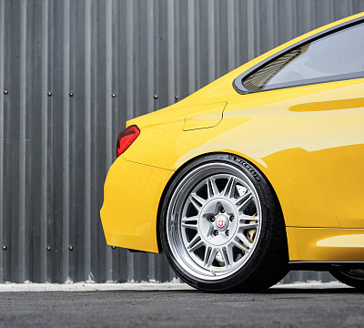 Фото дисков HRE 528 на BMW 4/M4 (F32/F82)