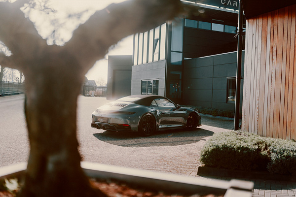 Фото дисков Brixton Forged CM6-RS Черный сатин на Porsche 911 VIII