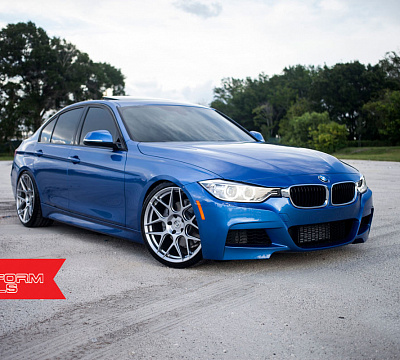 Фото дисков HRE FF01 на BMW 3/M3 (F3x/F80)
