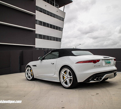 Фото дисков HRE S207 на Jaguar F-Type