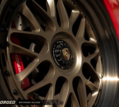 Фото дисков BC Forged MHK519 на Porsche 911 VIII