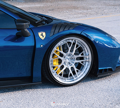 Фото дисков Anrky RS2.3 на Ferrari F8