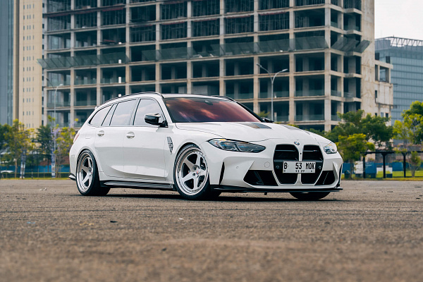 Фото дисков HRE 305 Глянцевый лак на BMW 3/M3 (G2x/G80)
