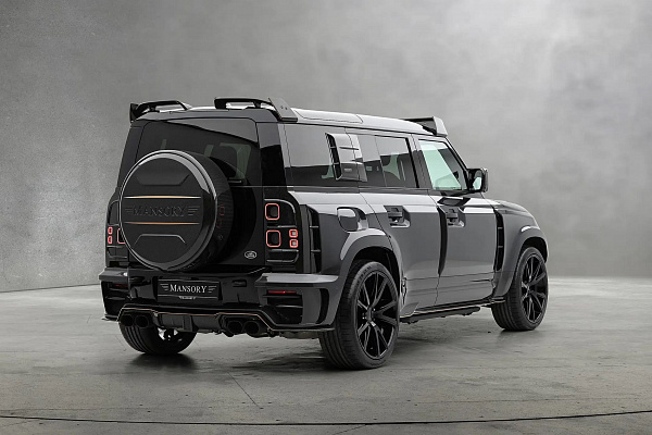 Фото дисков Mansory Y.5 Черный глянец на Land Rover Defender II
