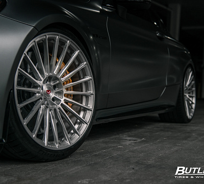 Фото дисков Vossen S17-04 на Mercedes-Benz C-Class (W205)