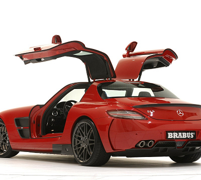 Фото дисков BRABUS Monoblock F (Platinum Edition) на Mercedes-Benz SLS AMG