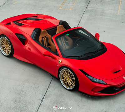 Фото дисков Anrky S3-X1 на Ferrari F8