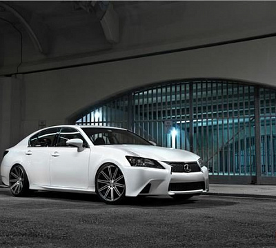 Фото дисков Vossen CV4 на Lexus GS IV
