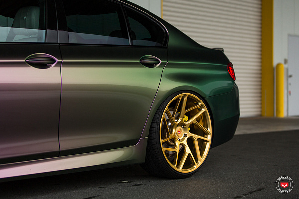 Фото дисков Vossen CG-209T Глянцевое золото на BMW 5/M5 (F10)