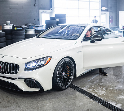 Фото дисков HRE S209 на Mercedes-Benz S-Class (W222, C217)