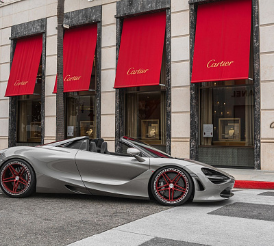 Фото дисков CEC C25 на McLaren 720S