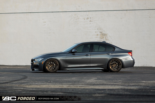 Фото дисков BC Forged HCA162 Глянцевая бронза на BMW 3/M3 (F3x/F80)
