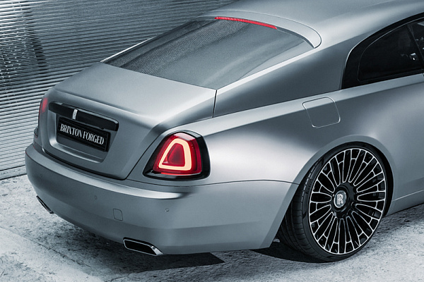 Фото дисков Brixton Forged LX01 Алмазная проточка на Rolls-Royce Wraith