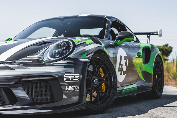Фото дисков Brixton Forged CM5-R Черный матовый на Porsche 911 VII