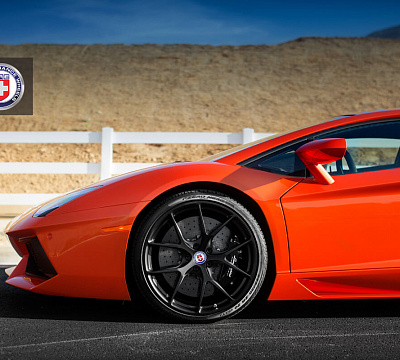 Фото дисков HRE P101 на Lamborghini Aventador