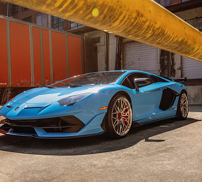 Фото дисков Anrky S1-X1 на Lamborghini Aventador