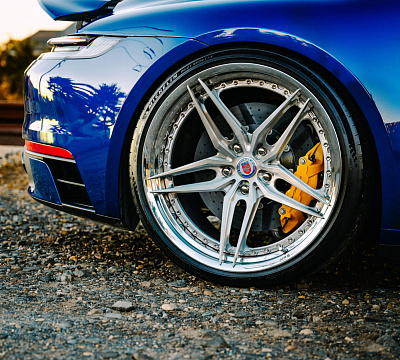 Фото дисков HRE S107SC на Porsche 911 VIII