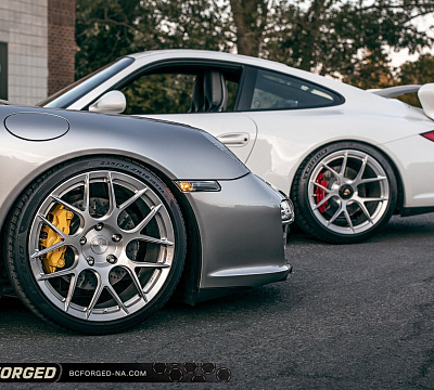 Фото дисков BC Forged KL01 на Porsche 911 VI
