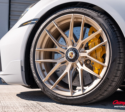 Фото дисков Vossen RS19 на Porsche 911 VIII
