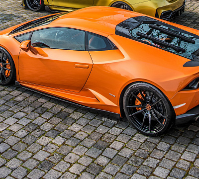 Фото дисков Strasse Wheels SV1 Deep Concave Monoblock на Lamborghini Huracan