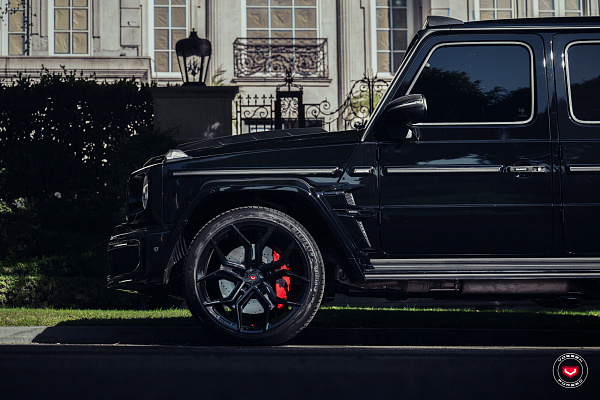 Фото дисков Vossen EVO-3 Черный глянец на Mercedes-Benz G-Class III